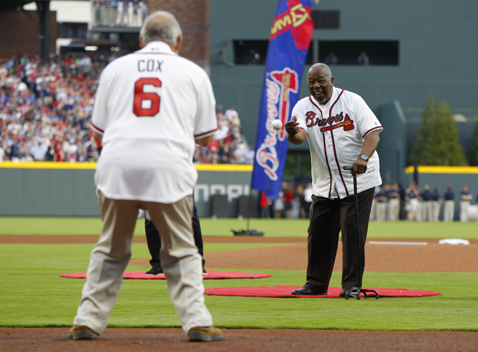 MLB: San Diego Padres at Atlanta Braves